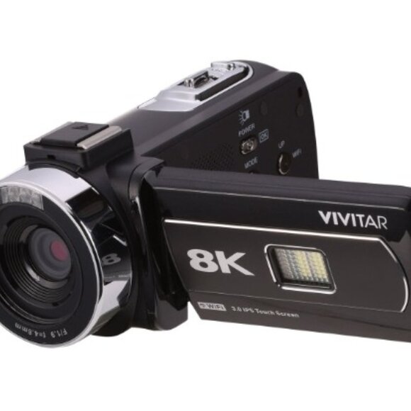 Vivitar DVR8K 8K Pro SD Flash Memory Camcorder - Picture 2 of 5